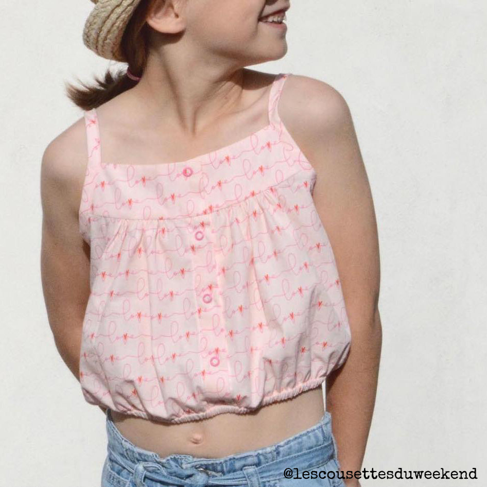 Couture de robe pour enfant