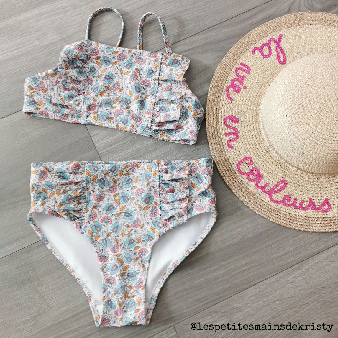 Tutoriel vidéo patron de maillot de bain