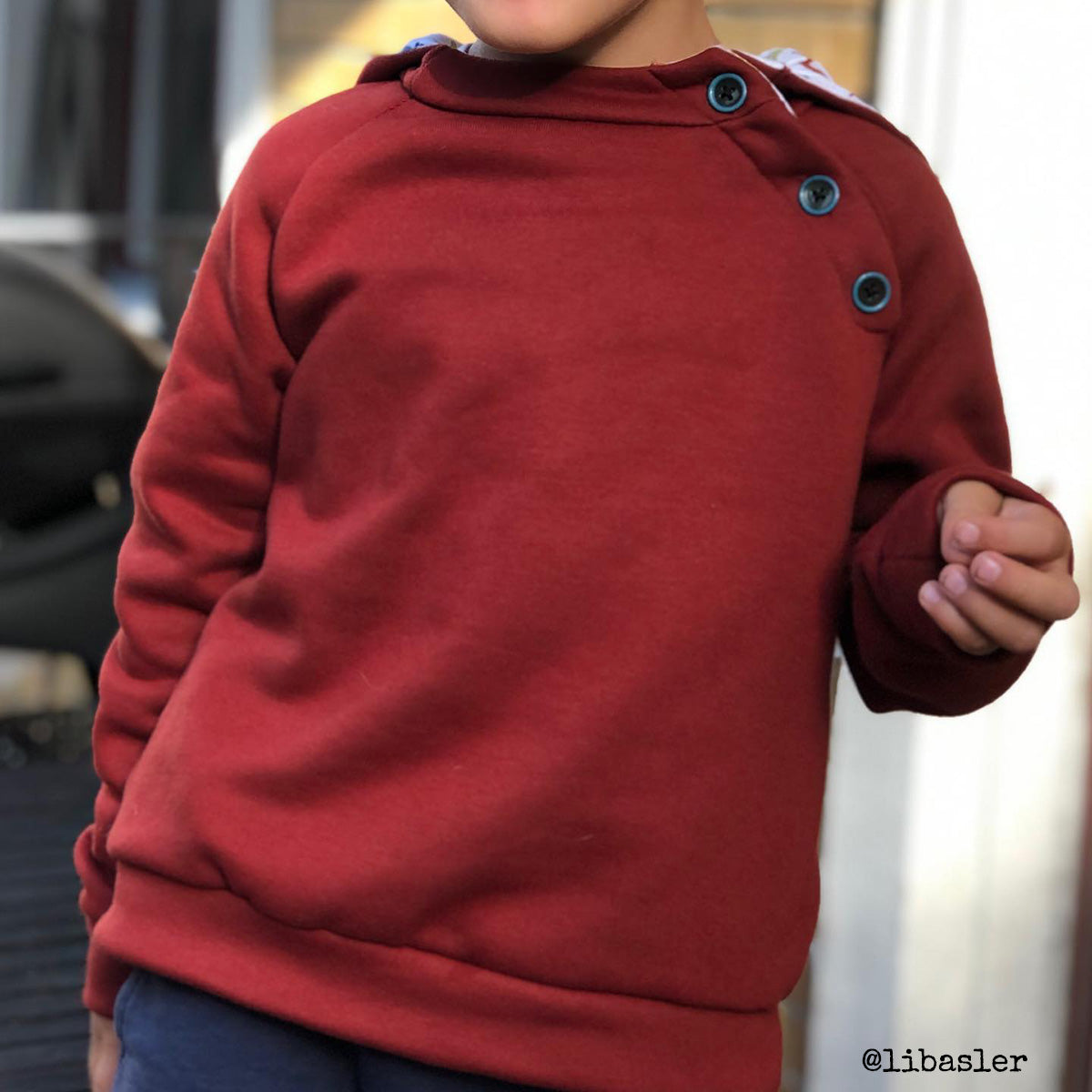 Couture pull pour enfant