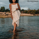 Patron de robe à bretelles pour fille