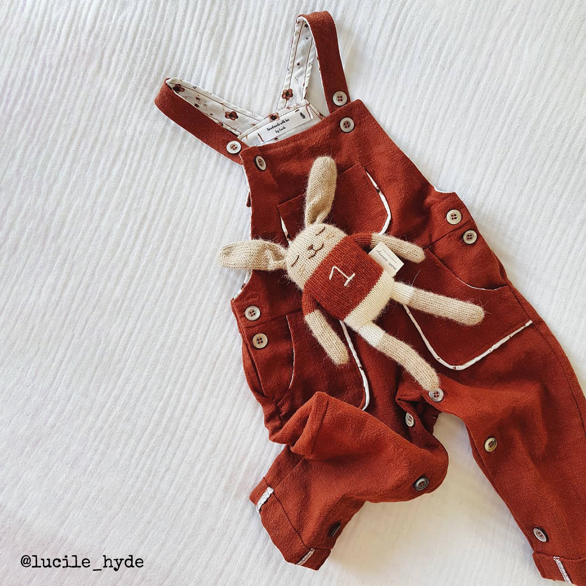 Couture de salopette