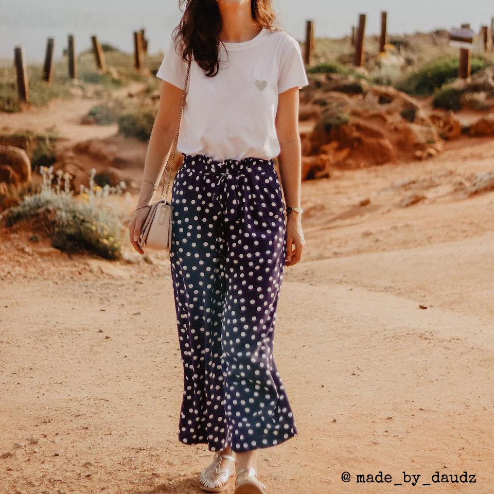 Patron de pantalon grande taille pour femme