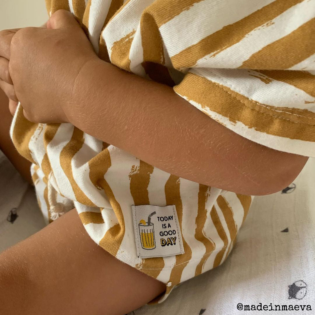 Étiquettes tissées pour enfants