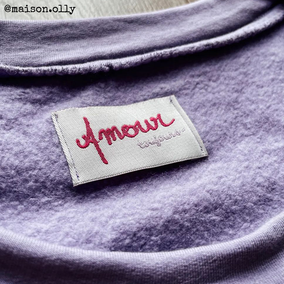 Étiquettes de vêtements haute qualité