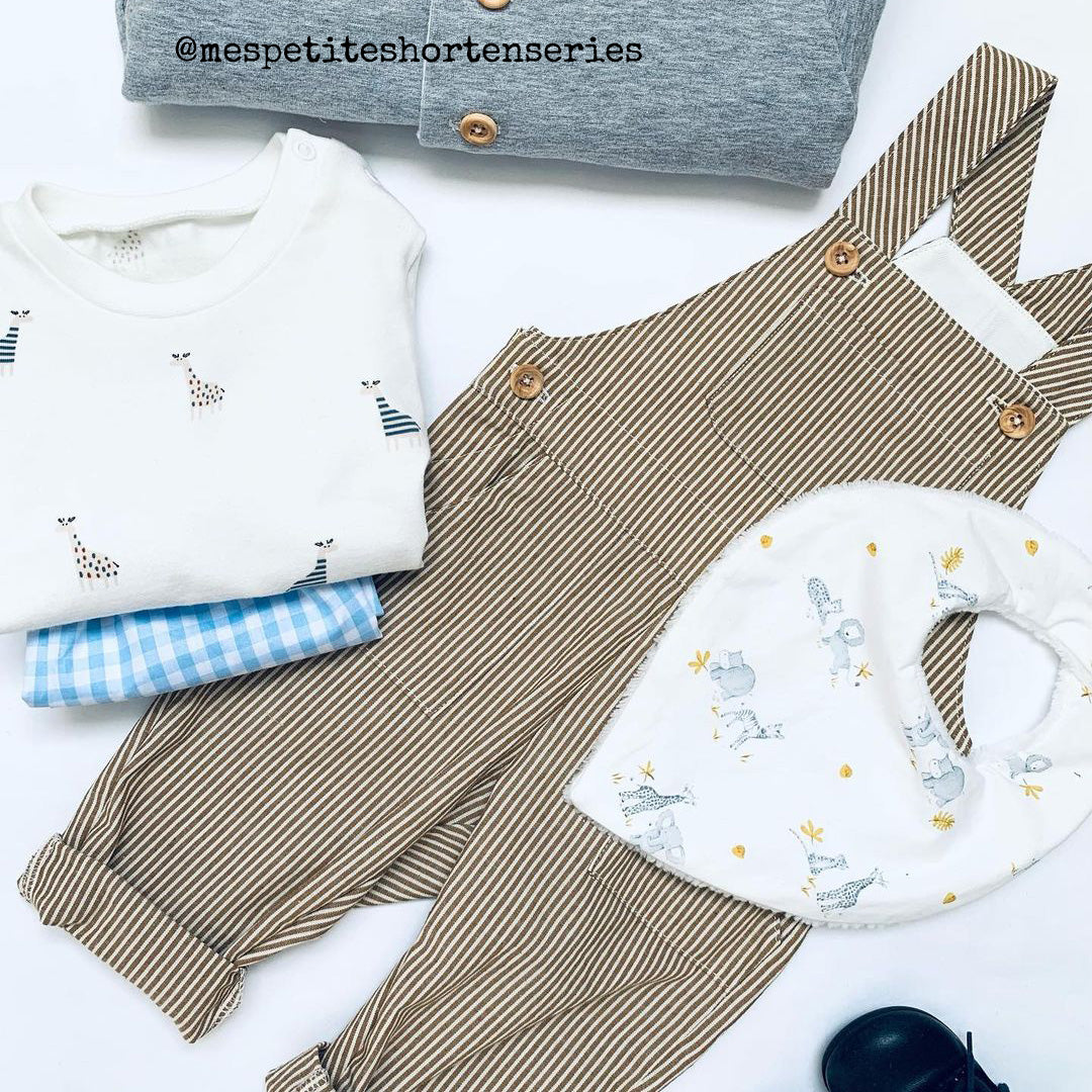 Patron de salopette pour bébé mixte