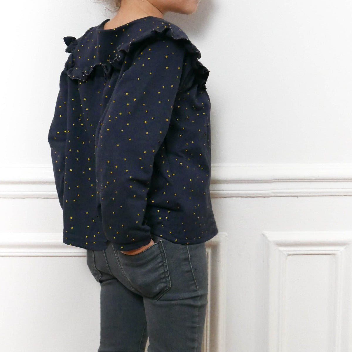 Couture de gilet pour femme et enfant