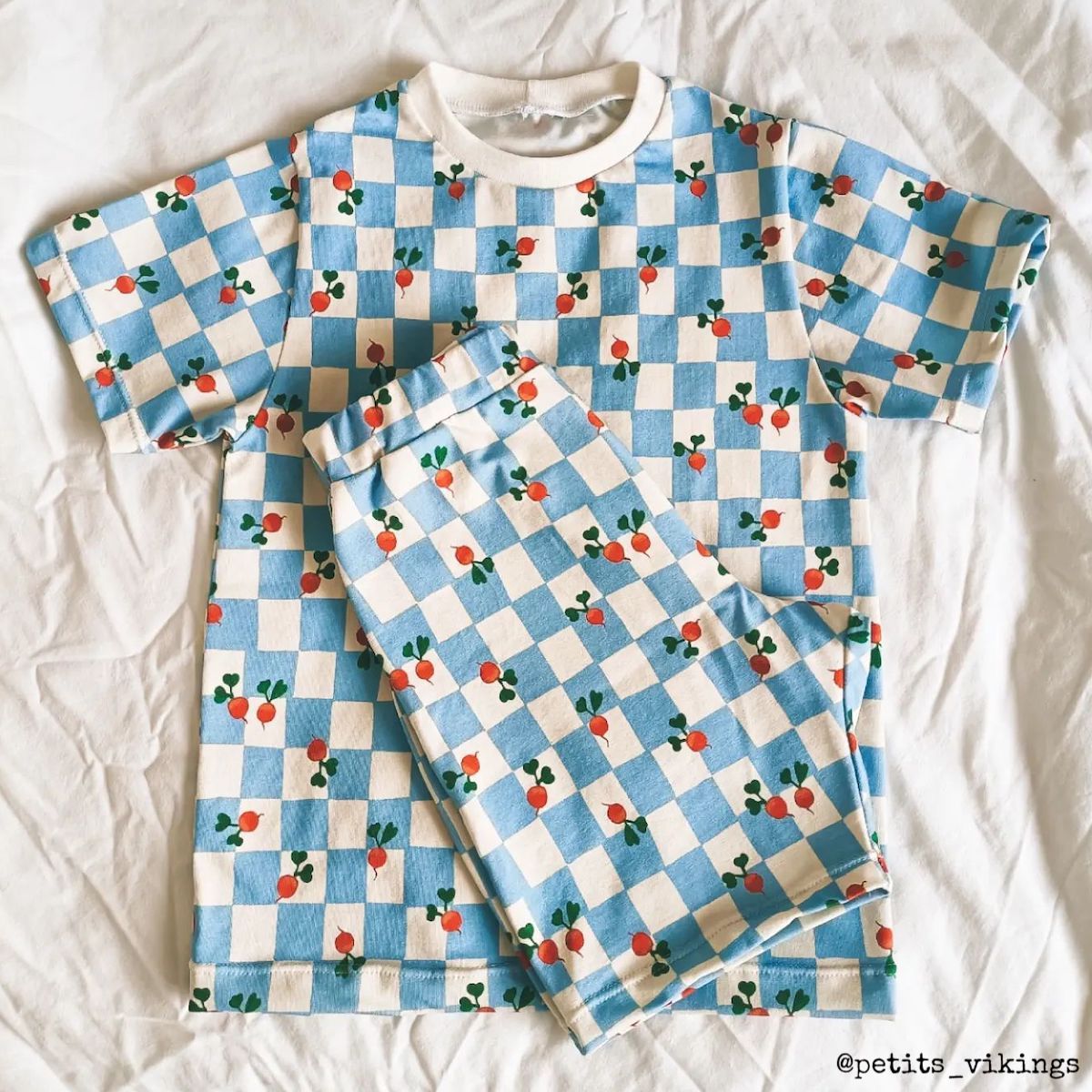 Ensemble t-shirt short tissu jersey belle qualité