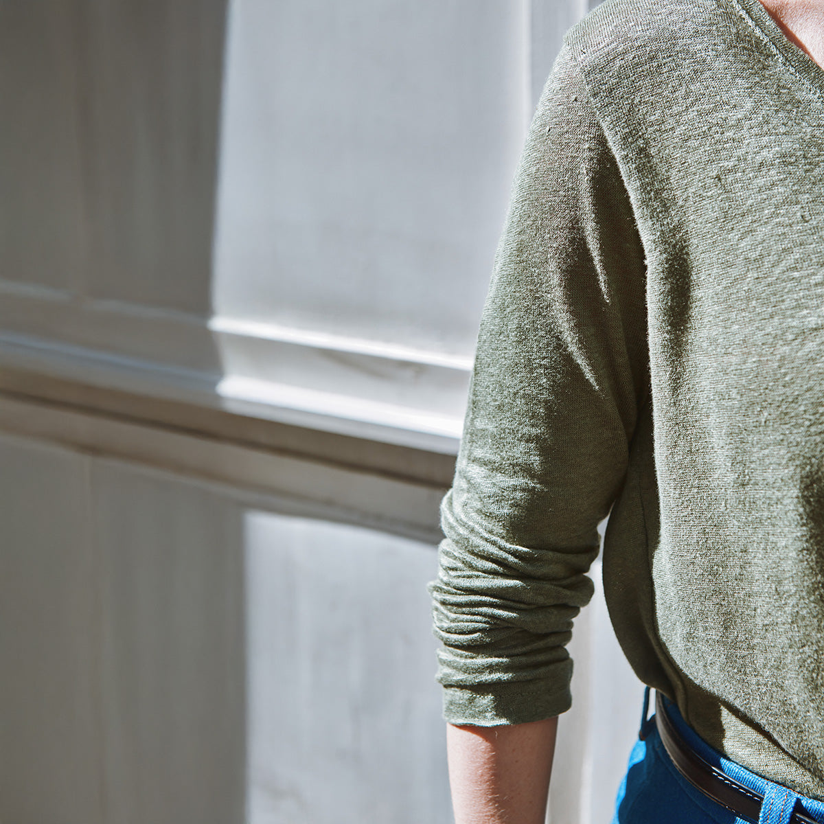 coudre un t-shirt simple femme manches longues