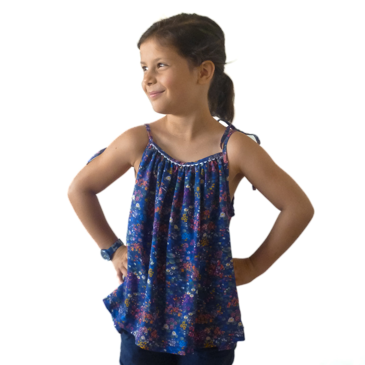 Tutoriel vidéo patron de top pour enfant