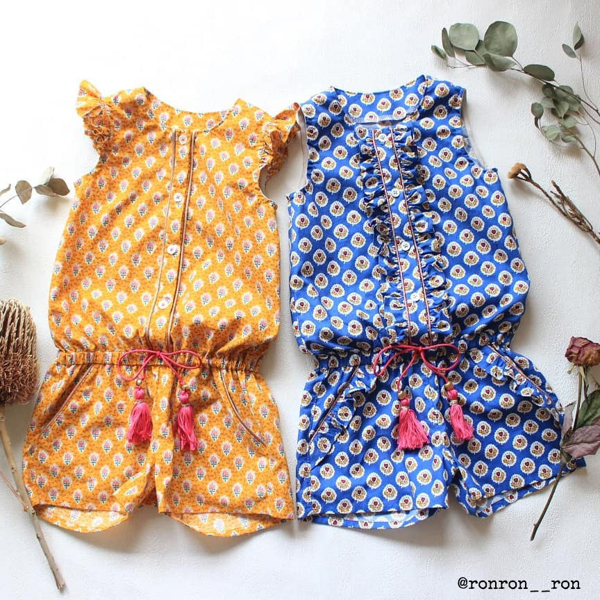 Couture combinaison pour fille