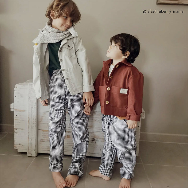 Patron de couture de parka enfant