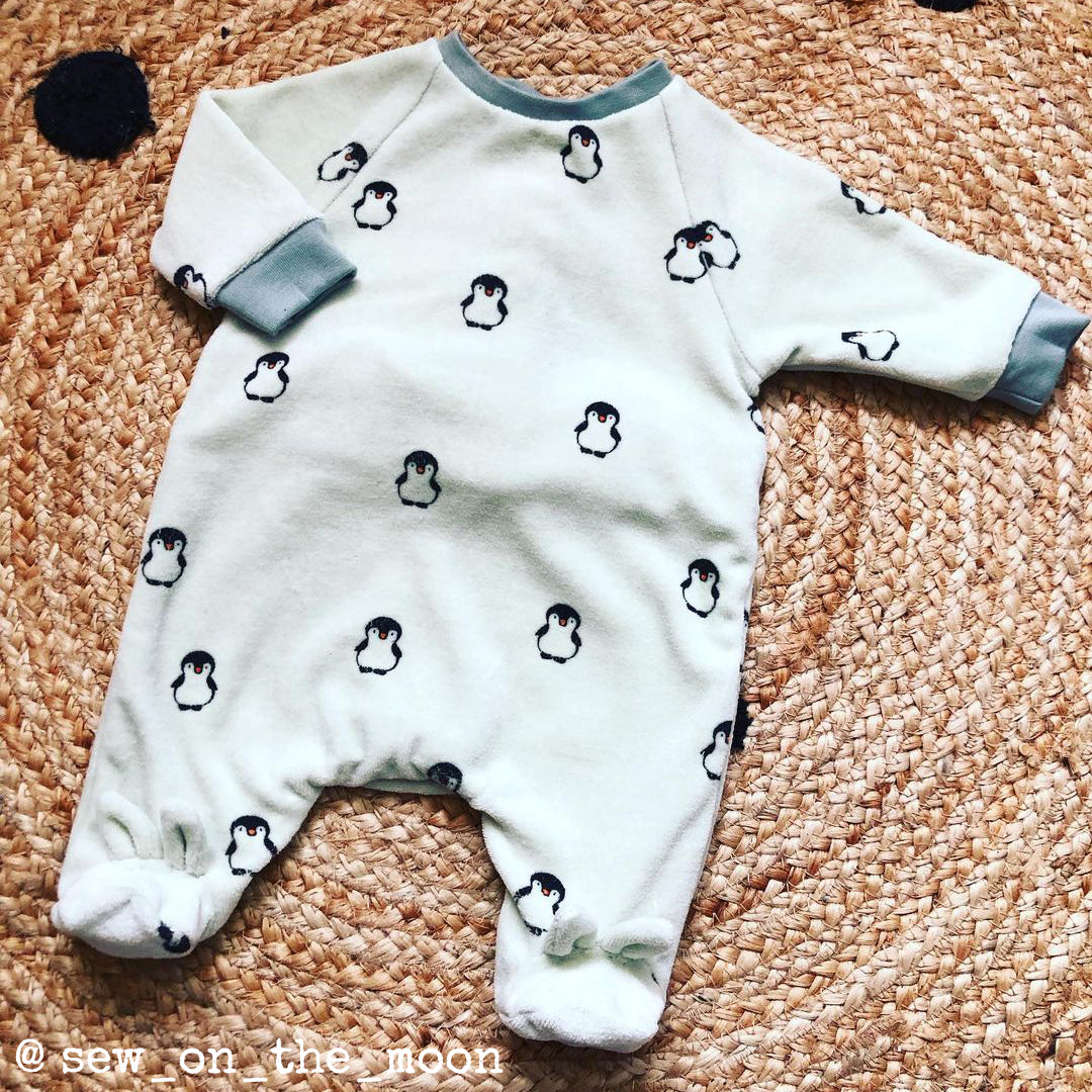 Coudre pour une naissance un pyjama