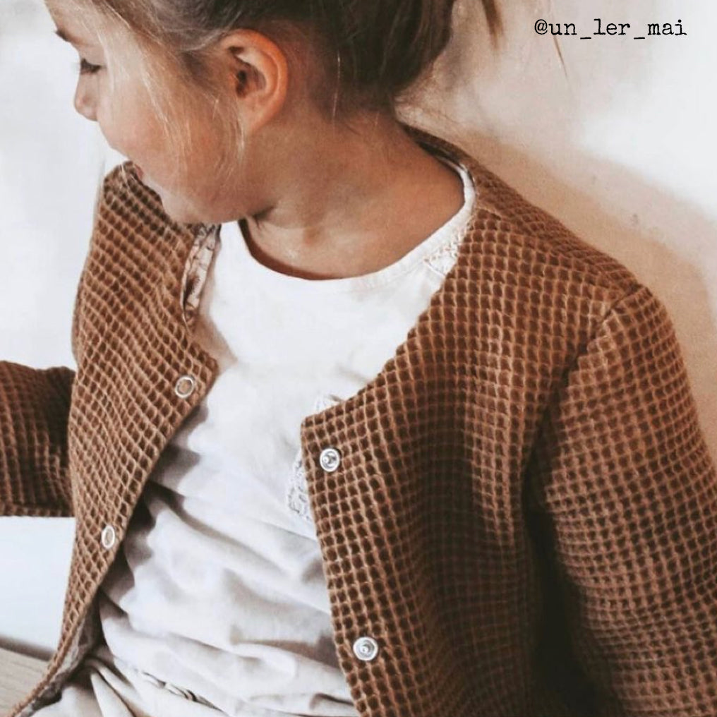 Patron de gilet pour enfant mixte
