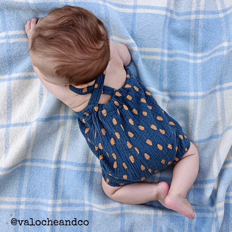 Couture de barboteuse pour bébé mixte