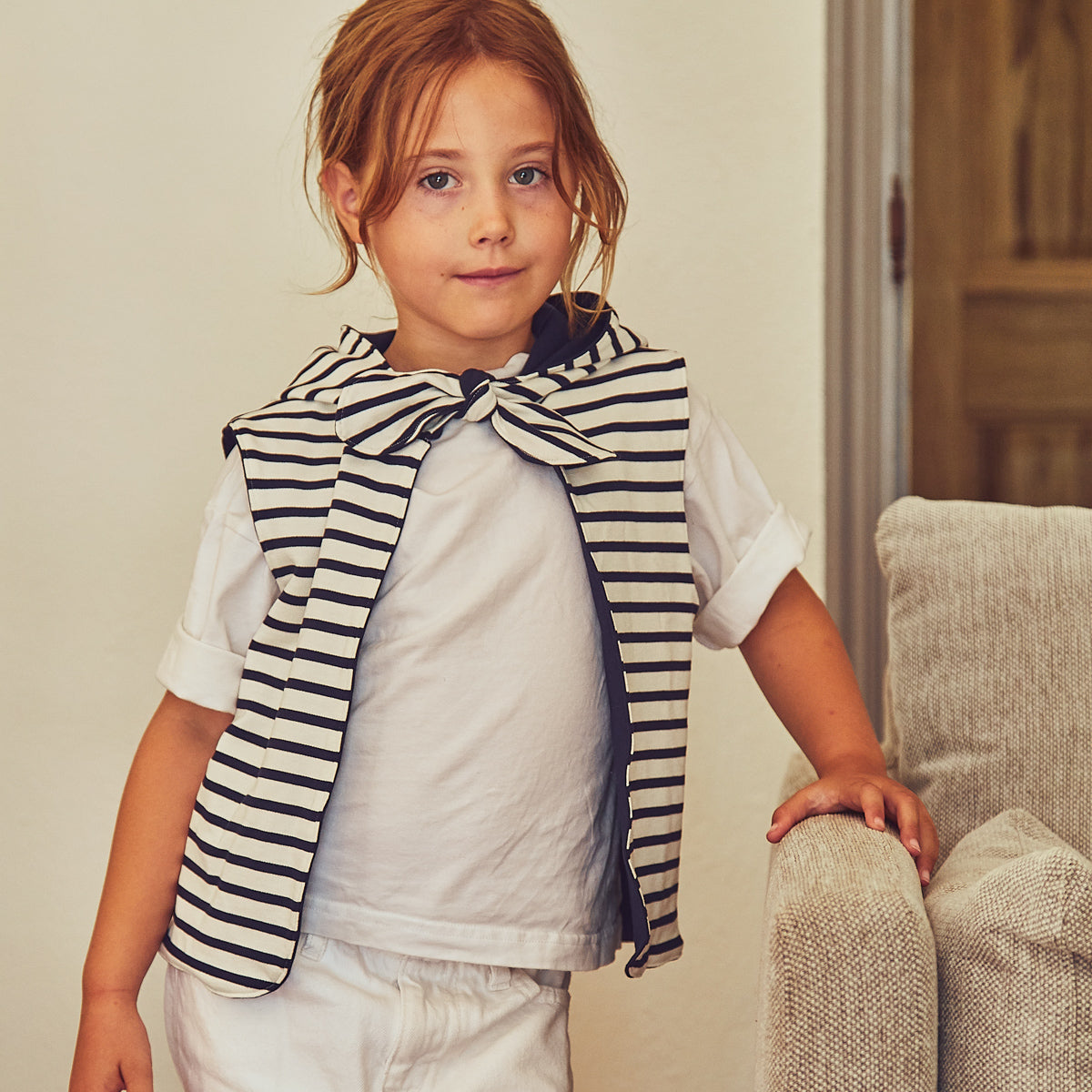 Couture gilet sans manches pour fille et garçon