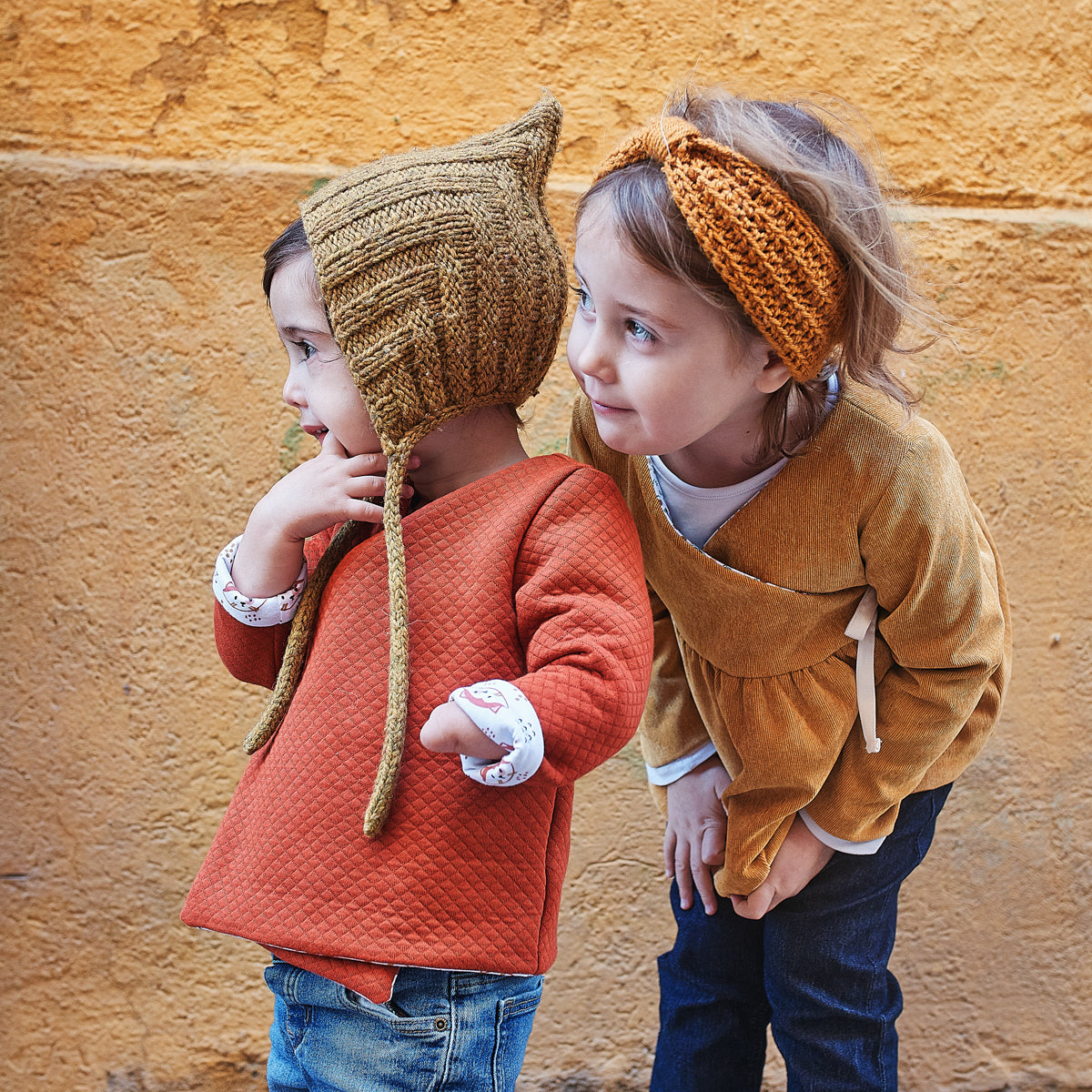 Patron et gilet et robe