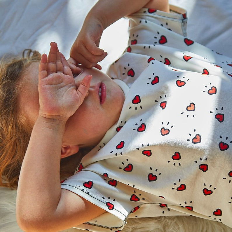 Tissu jersey à motif pyjama