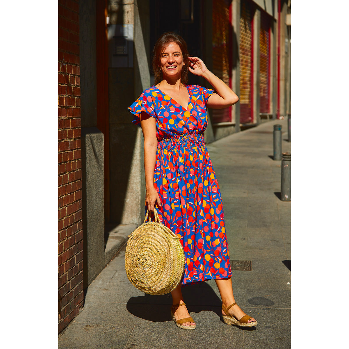 Patron de robe manches courtes