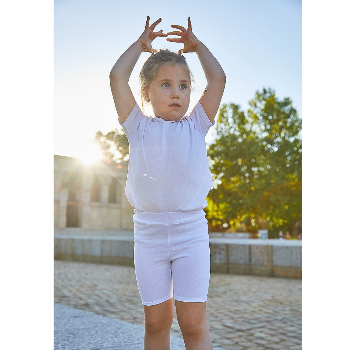 Couture de legging pour fille