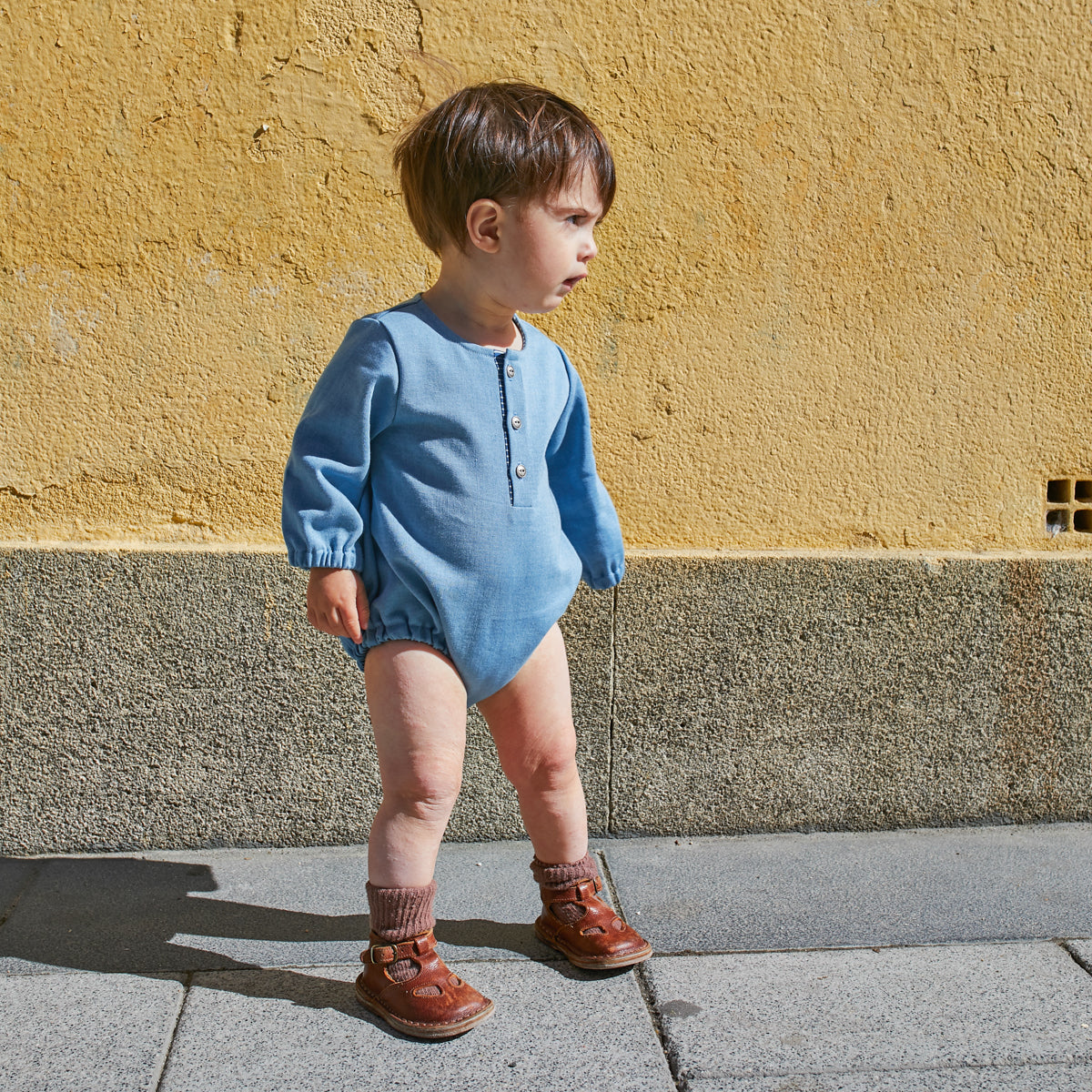 Patron de barboteuse pour bébé mixte