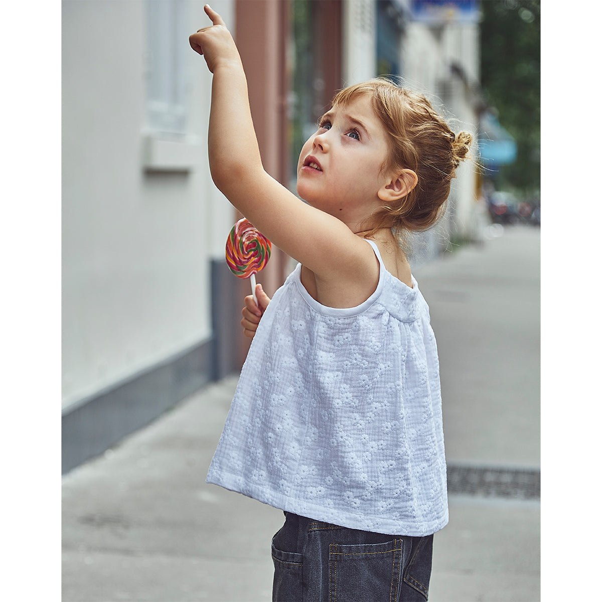 Couture de top pour fille