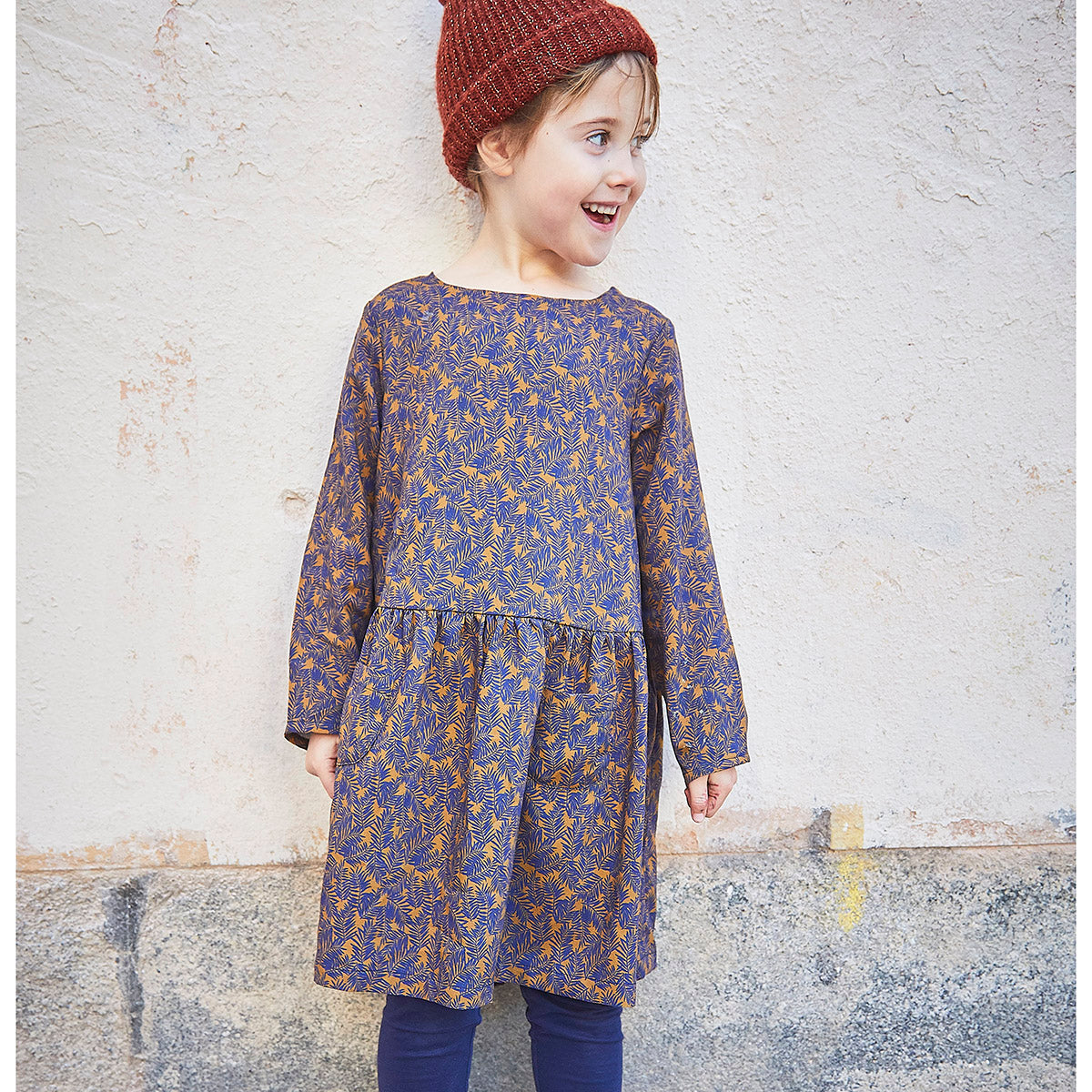 Couture robe à poches