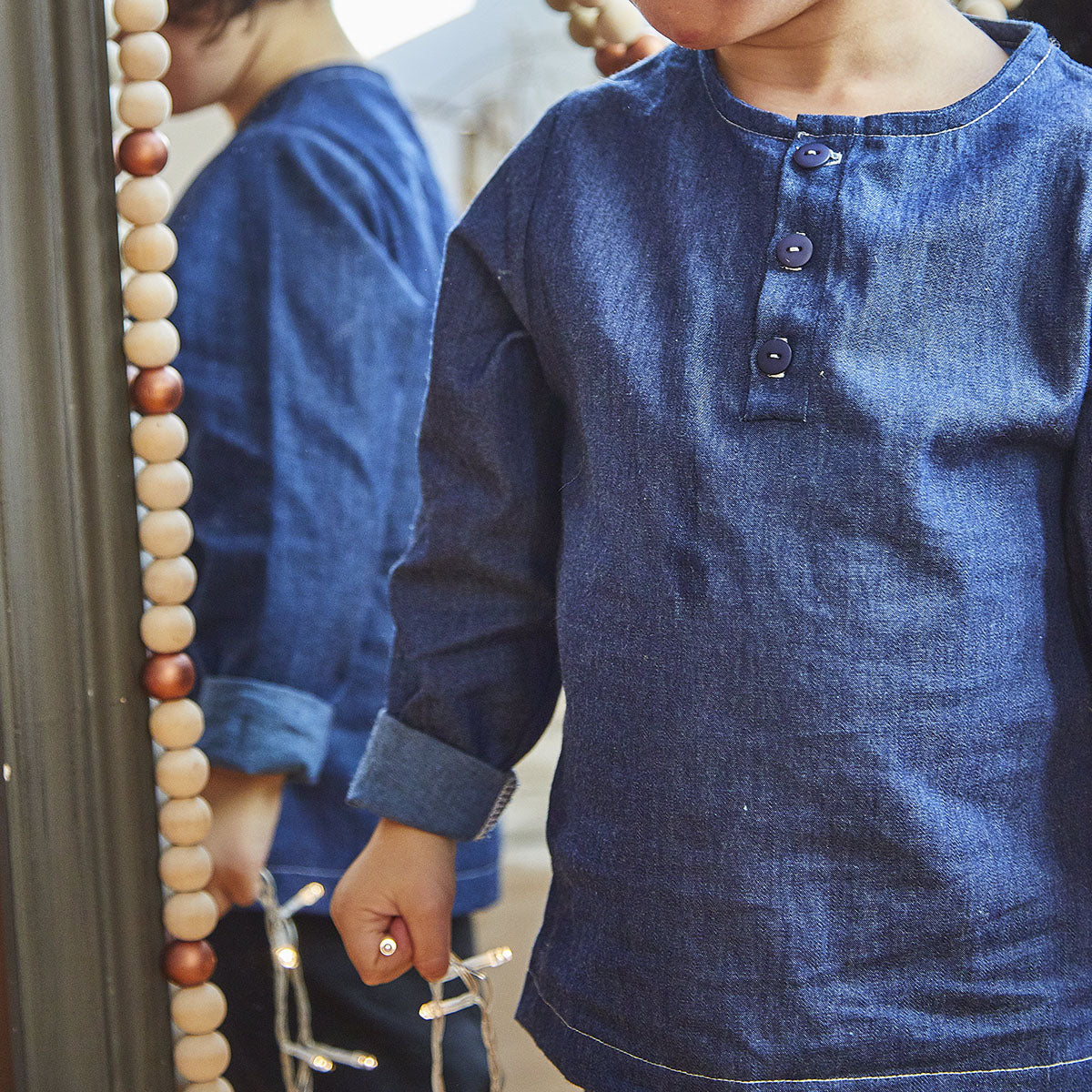 Couture t-shirt coupe droite