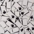 Étiquettes tissées tailles Ikatee 9 ans