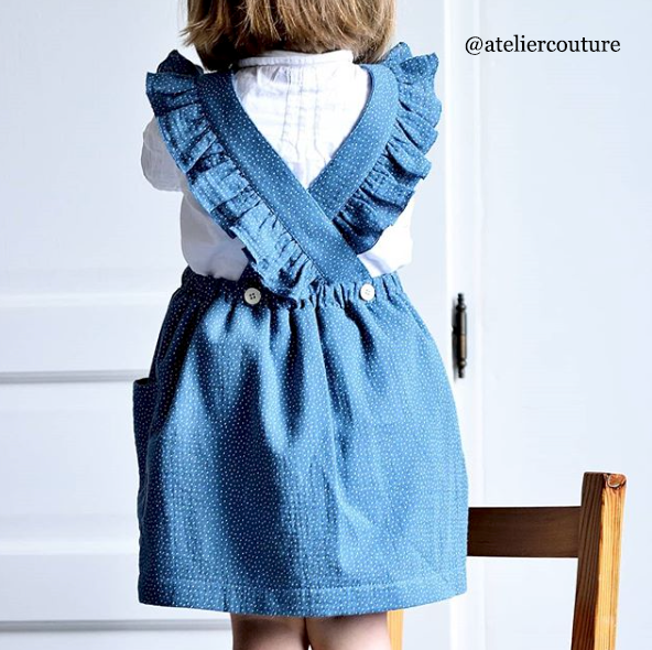Patron de robe pour petite fille