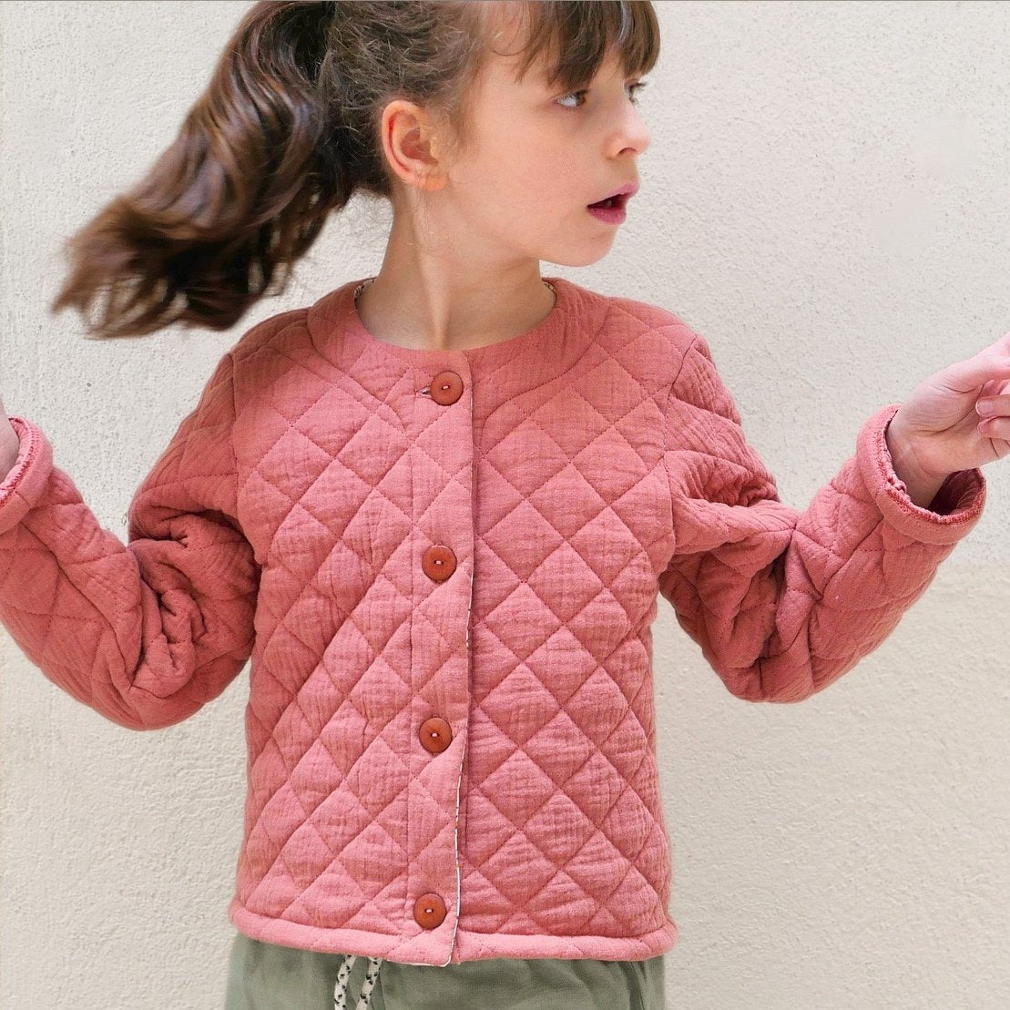 Couture de gilet pour enfant mixte