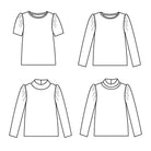 Patron de t-shirt pour femme