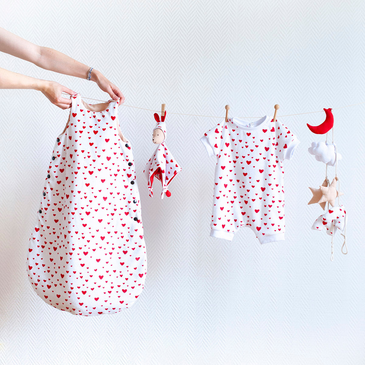 Livre de couture avec patron de pyjama