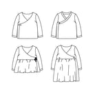 Patron de gilet et robe pour bébé