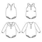 Patron de barboteuse pour bébé