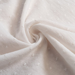Tissu Plumetis - Blanc