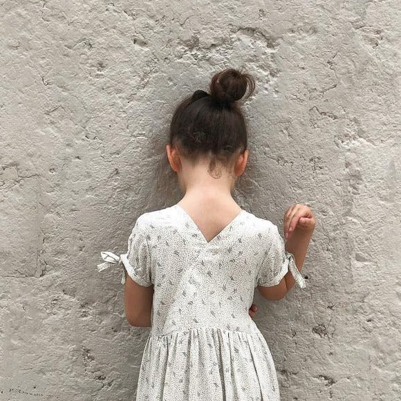 Patron robe manches courtes