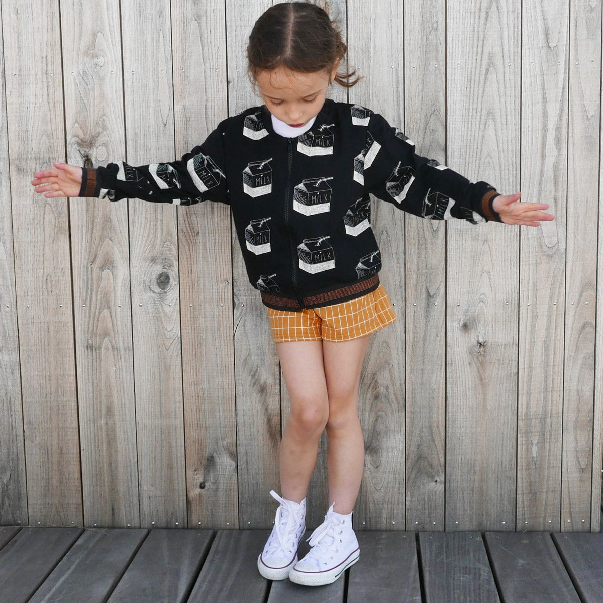 Bomber pour fille et garçon DIY