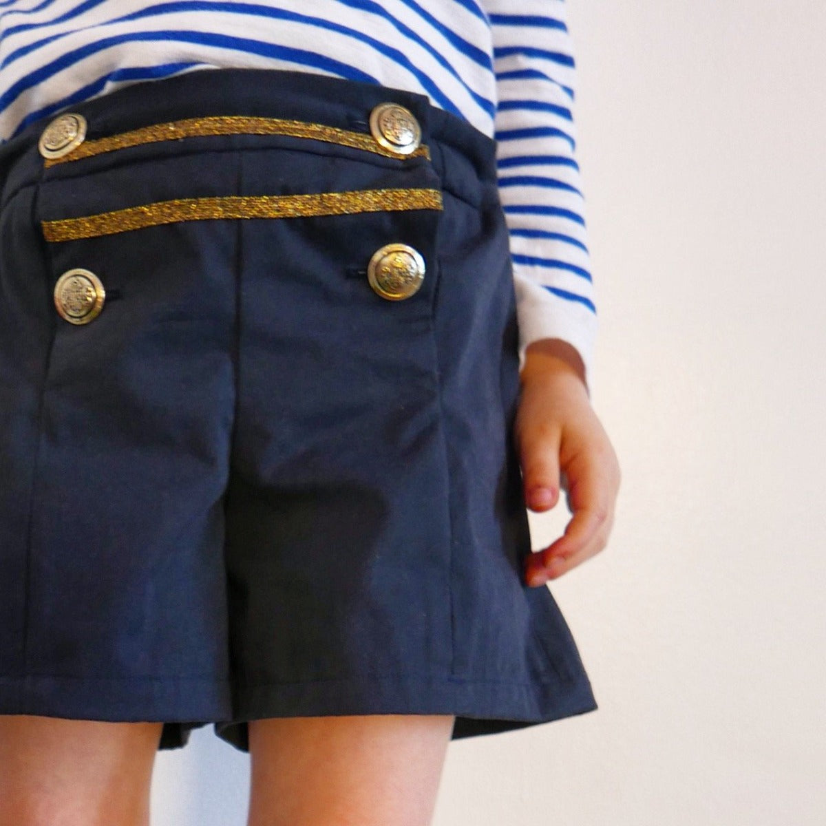Couture short pour enfant mixte