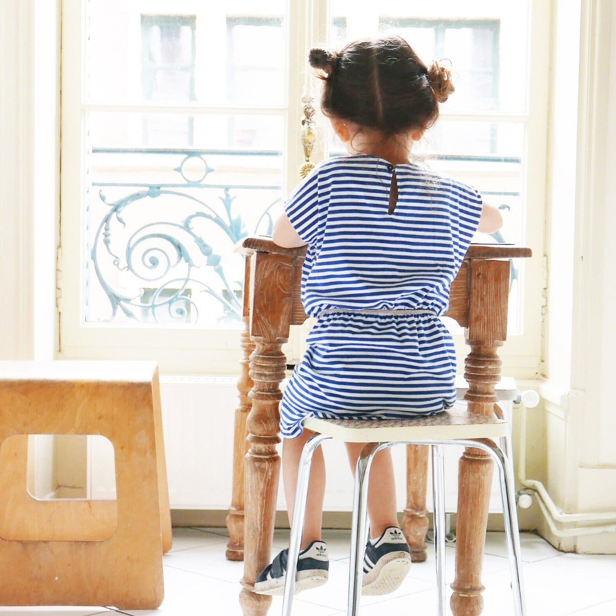 Couture robe manches longues