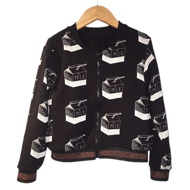 Patron de bomber pour fille et garçon