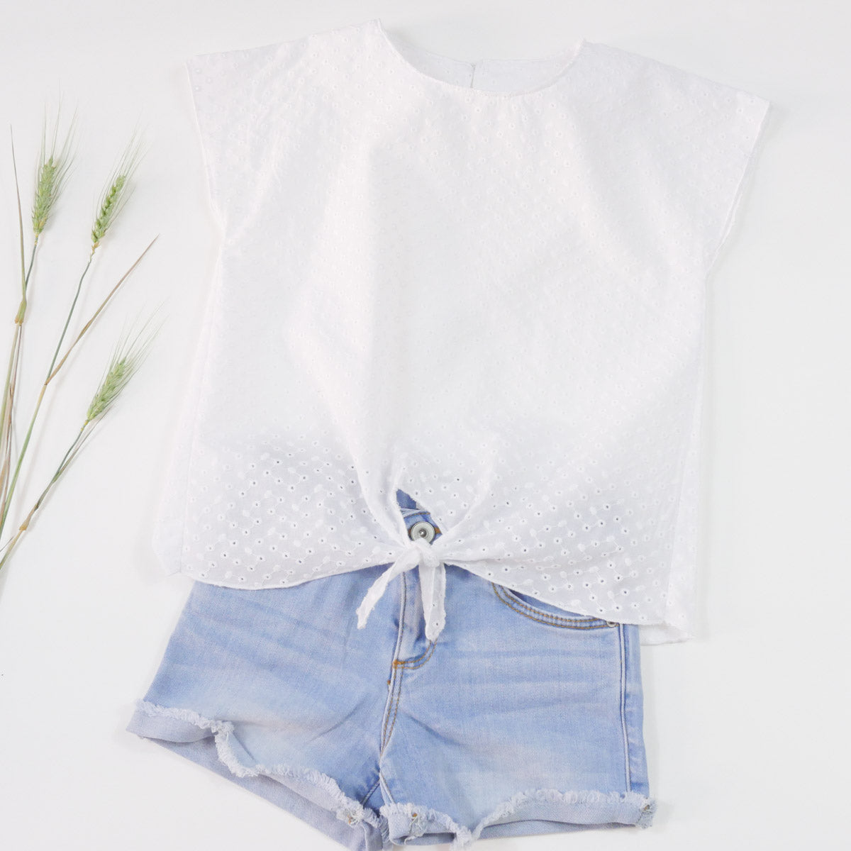 Couture top à sans manches