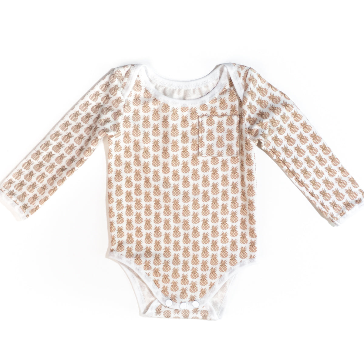 Couture de body manches longues pour bébé