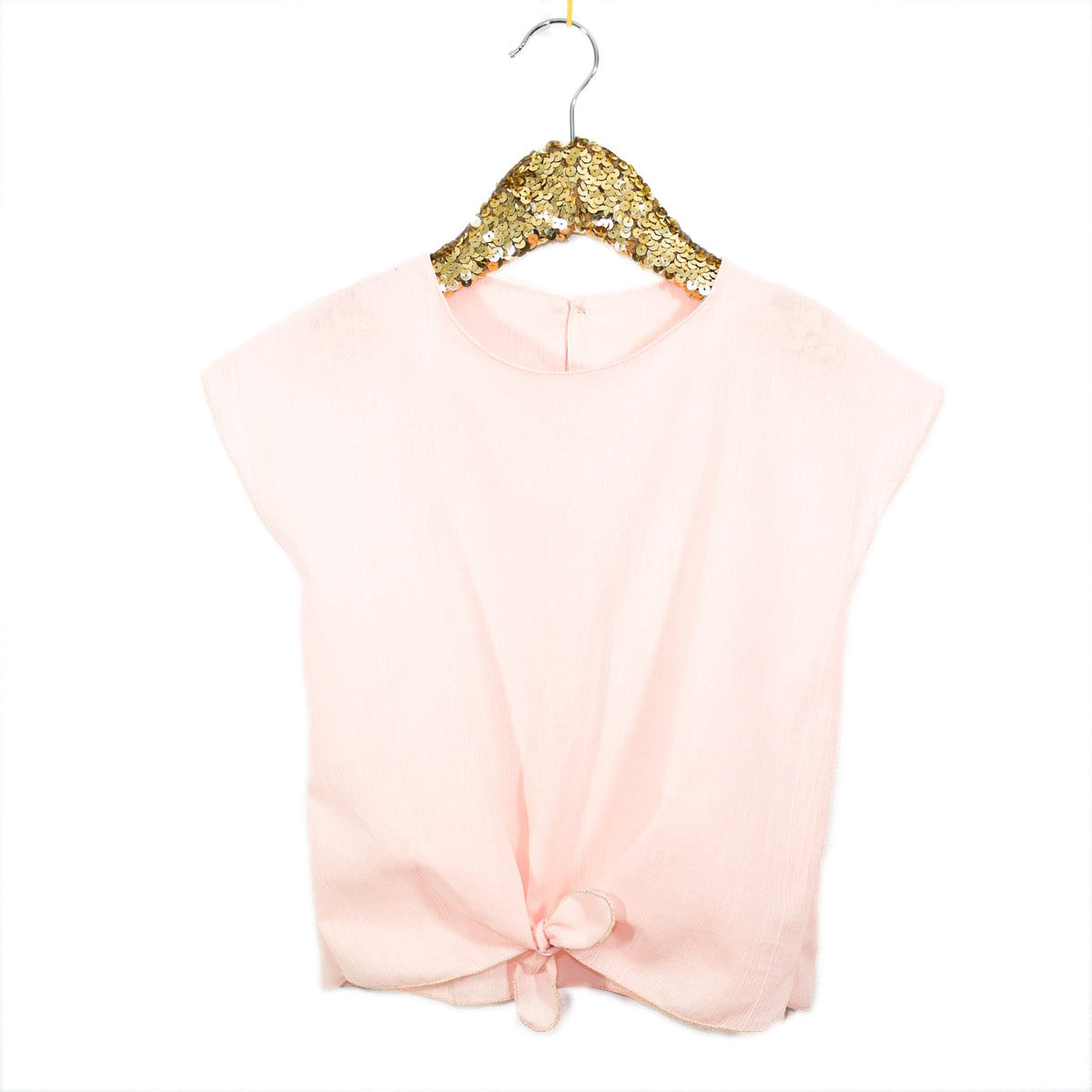 Couture de top sans manches pour enfant