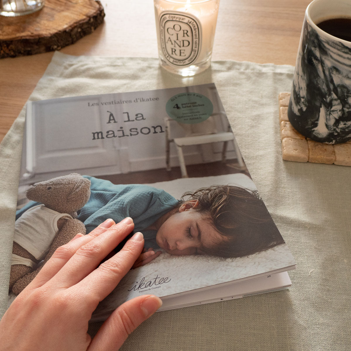 Tutoriel vidéo patron de couverture