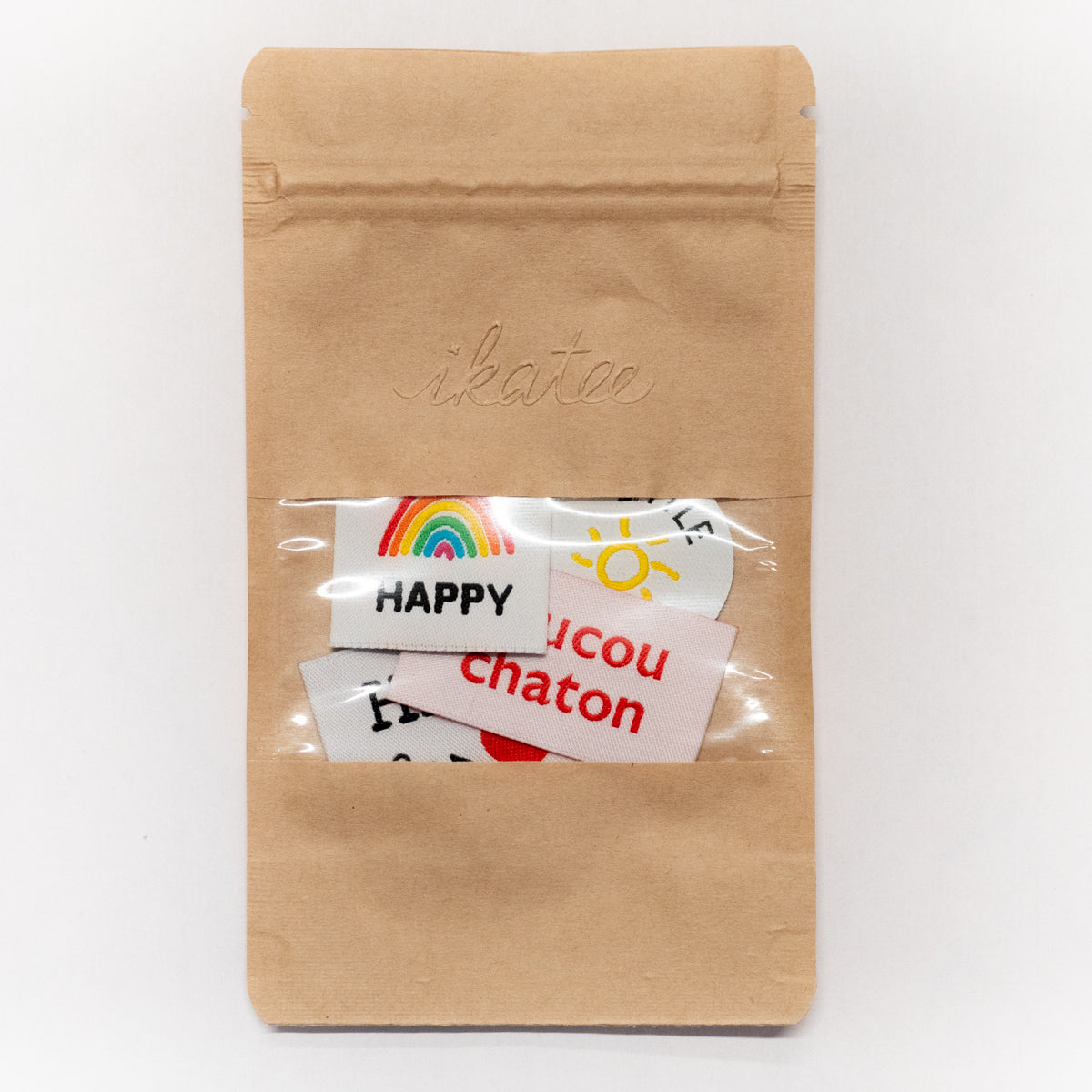 Lot d'étiquettes assorties pour couture