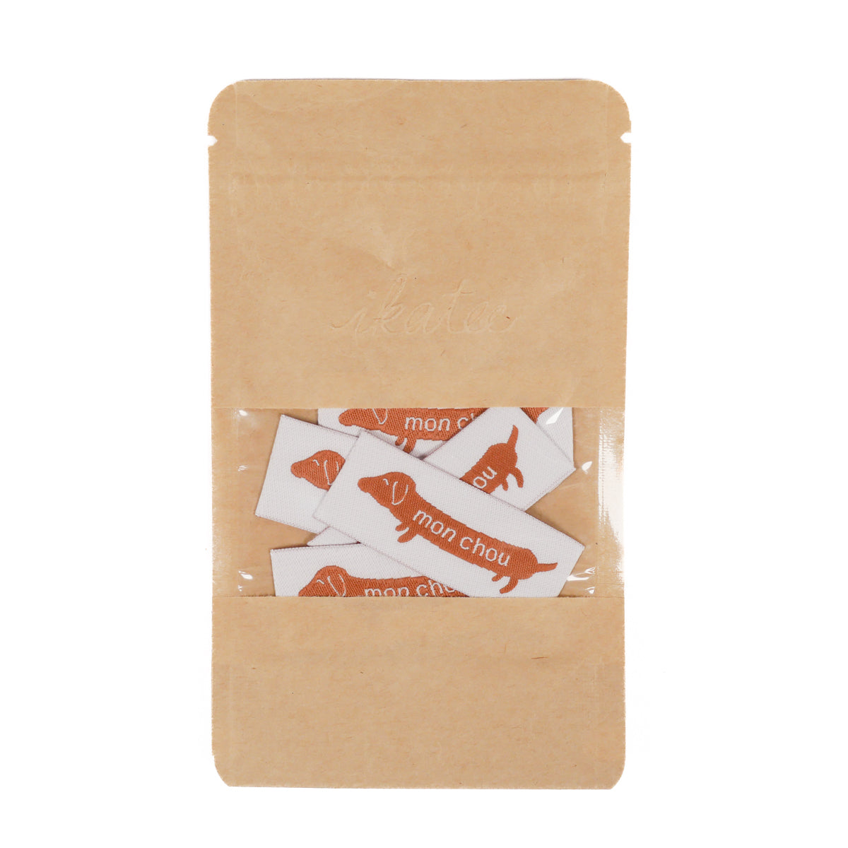 Lot d'étiquettes tissées de belle qualité expédition rapide