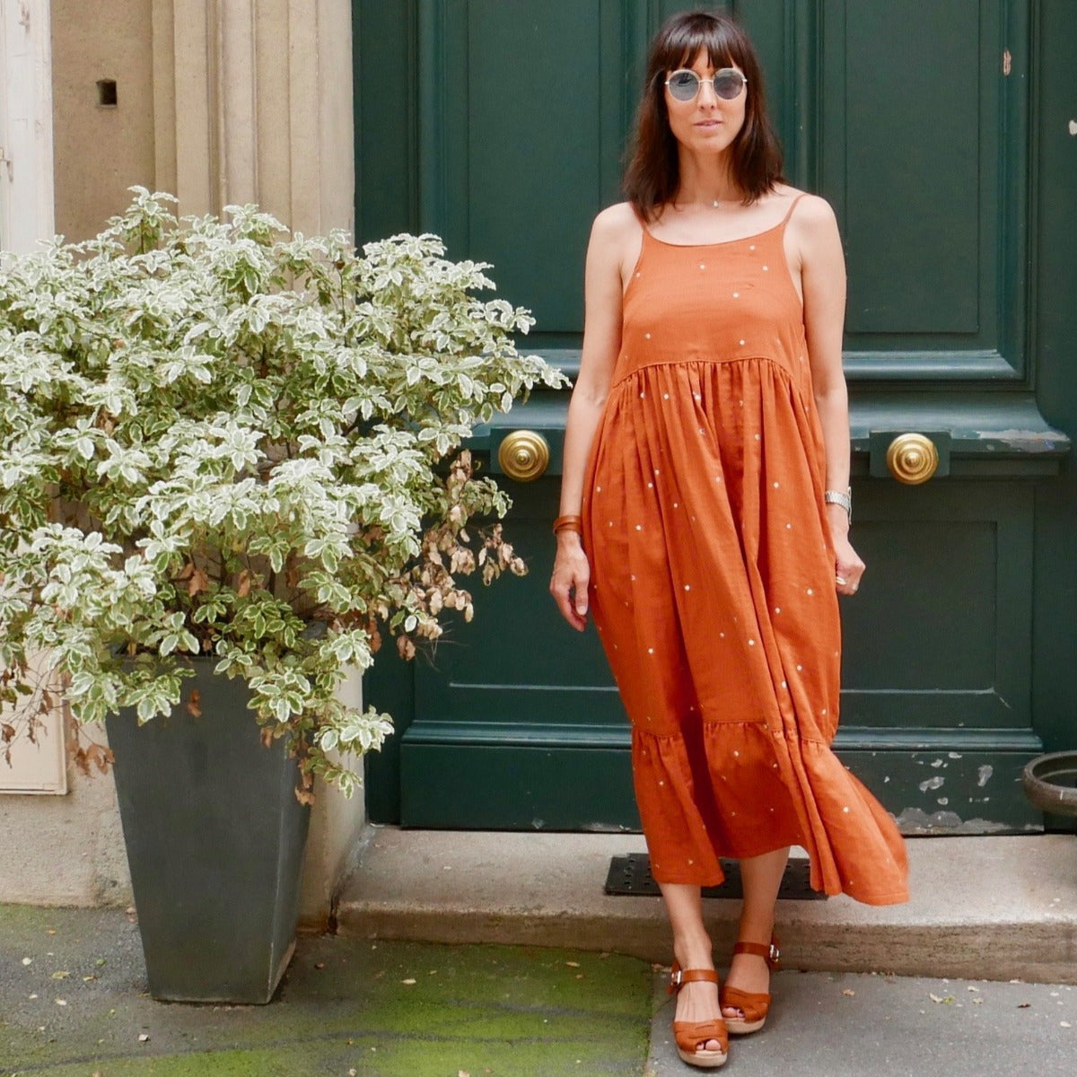 Couture de top et robe