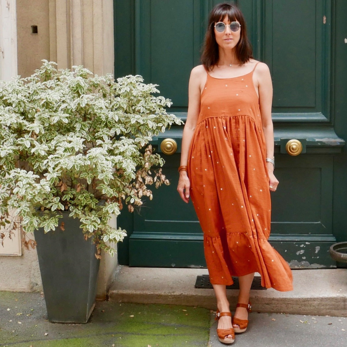 Couture de top pour femme