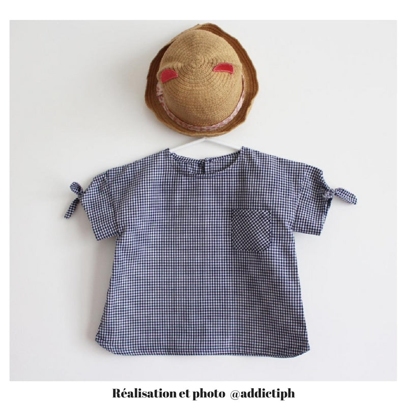 Top à manches courtes DIY