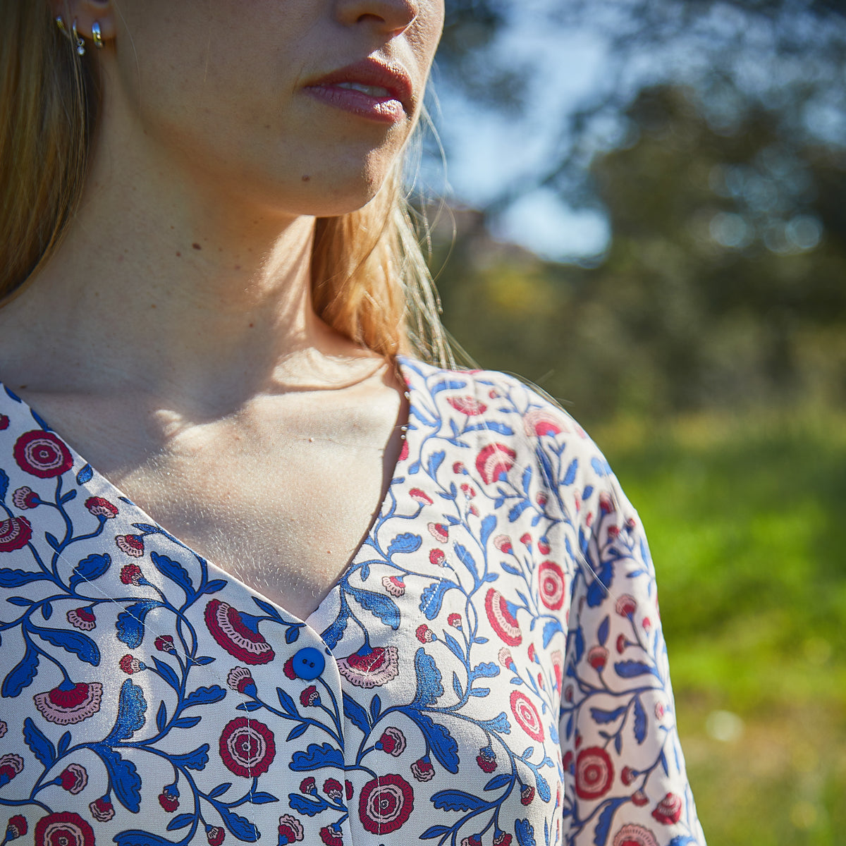 Patron de robe manches longues